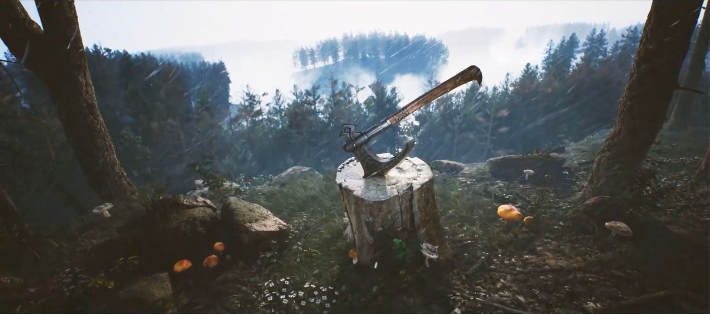 Among the Trolls — official teaser art, the forest